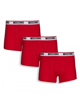 Moschino Underwear Moschino Underwear Komplet 3 par bokserek V1A1395 4300 116 Czerwony