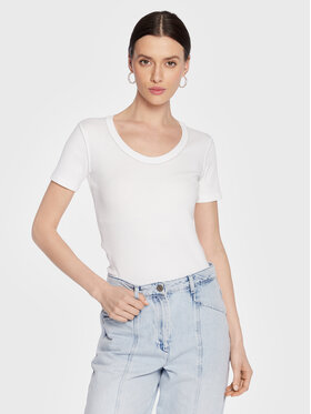 Fabiana Filippi Fabiana Filippi T-särk JEDP02W125 Valge Regular Fit