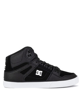 DC DC Sneakersy PURE HIGH-TOP WC ADYS400043-BLW Czarny