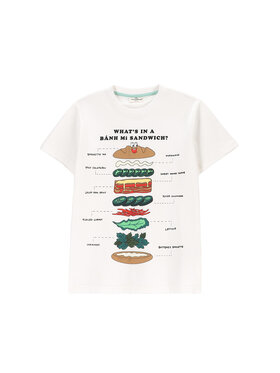 Coccodrillo Coccodrillo T-shirt WC5143210VBB Bijela Regular Fit