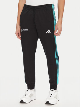 adidas adidas Teplákové nohavice Mercedes - AMG Petronas Formula One Team DNA JV5379 Čierna Regular Fit