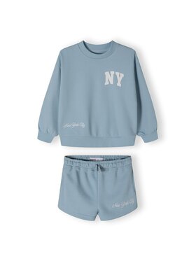 MINOTI MINOTI Bluza 22fleece70 Niebieski Regular Fit