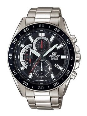 Casio Casio Zegarek EFV-550D-1AVUEF Srebrny