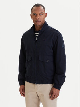 Tommy Hilfiger Tommy Hilfiger Átmeneti kabát Harrington MW0MW42507 Kék Regular Fit
