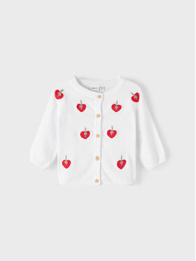 NAME IT NAME IT Cardigan 13216306 Bianco Regular Fit