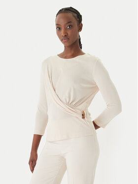 Rinascimento Rinascimento Blusa CFC0127695003 Beige Slim Fit