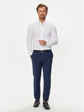 Boss Košulja H-Hank 50519859 Bijela Slim Fit