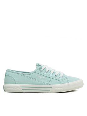 Pepe Jeans Pepe Jeans Teniși Brady Basic W PLS31287 Turcoaz