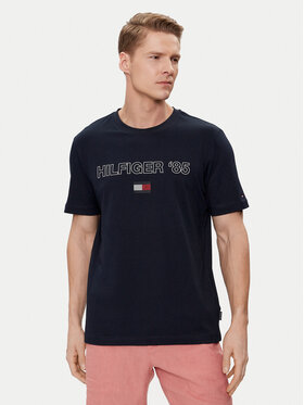 Tommy Hilfiger Tommy Hilfiger T-shirt 85' MW0MW34427 Tamnoplava Regular Fit