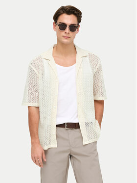 Only & Sons Only & Sons Košile Novak 22034187 Béžová Relaxed Fit