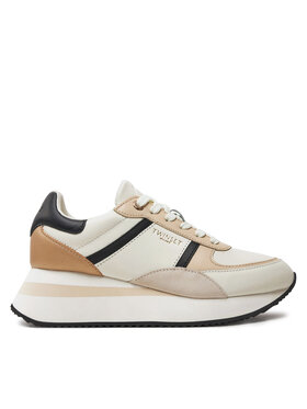 TWINSET TWINSET Sneakersy 242TCP026 Bílá