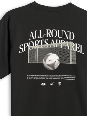 4F 4F T-Shirt PLAYER Czarny Relaxed Fit