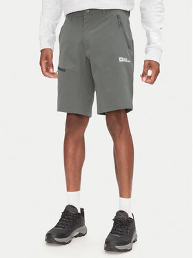 Jack Wolfskin Jack Wolfskin Pantaloncini sportivi Pico Trail A63908 Verde Regular Fit