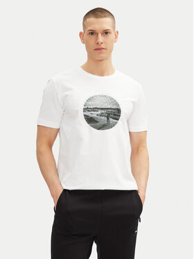 BOSS BOSS Tričko Graphic Heritage 50537847 Biela Regular Fit