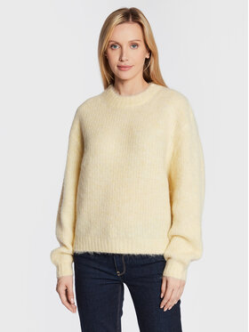 American Vintage American Vintage Πουλόβερ Foubay FOU18AH22 Κίτρινο Relaxed Fit