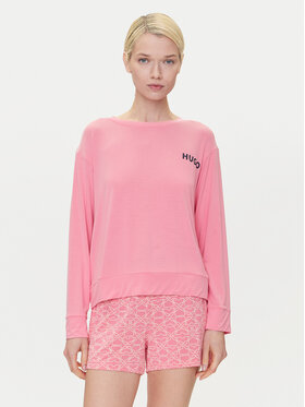 HUGO HUGO Cămașă pijama Unite 50490706 Roz Relaxed Fit