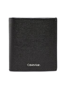 Calvin Klein Calvin Klein Portefeuille homme petit format Ck Median Trifold 6Cc W/Coin K50K509988 Noir