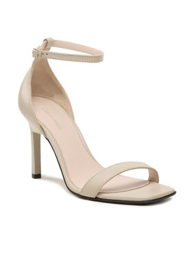 Calvin Klein Calvin Klein Basutės Geo Stiletto Sandal 90Hh HW0HW01610 Smėlio