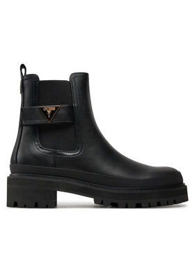 Guess Guess Botine Bensly FLFBEN ELE10 Negru