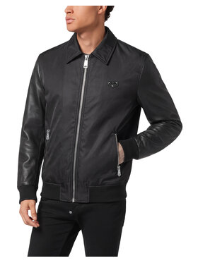 PHILIPP PLEIN PHILIPP PLEIN Bunda bomber 31479 Černá Regular Fit