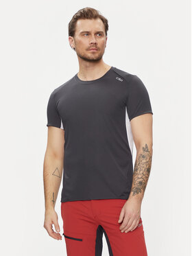 CMP CMP Funkční tričko 33N6687 Šedá Regular Fit