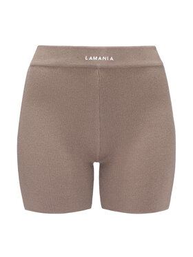 La Mania La Mania Pantaloncini sportivi ENDING Marrone Active Fit