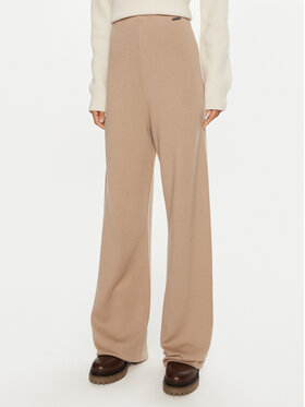 Calvin Klein Calvin Klein Kootud püksid K20K207680 Beež Relaxed Fit