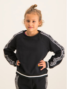Liu Jo Kids Liu Jo Kids Mikina Chiusia G69213 F0090 Čierna Regular Fit