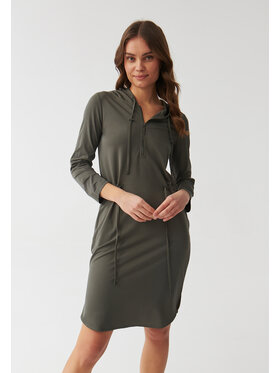 TATUUM TATUUM Sukienka dzianinowa MOLOKO Khaki Oversize