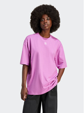 adidas adidas T-Shirt adicolor Essentials IR5924 Różowy Oversize