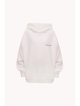 Epuzer Epuzer Felpa in off white Bianco Loose Fit
