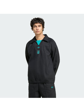 adidas adidas Bluza Liverpool FC Terrace Icons Drill Czarny Loose Fit