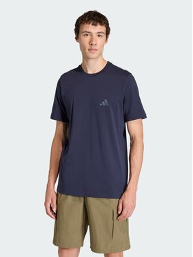 adidas adidas Koszulka techniczna 161507 Niebieski jasny Regular Fit