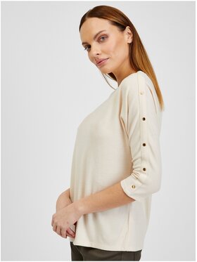 Orsay Orsay T-Shirt 105102-085000__M Koralowy Regular Fit
