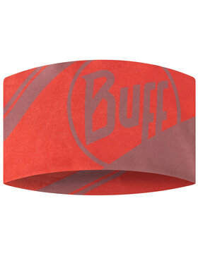 Buff Buff Frotka na głowę Buff CoolNet UV Wide Headband Pomarańczowy