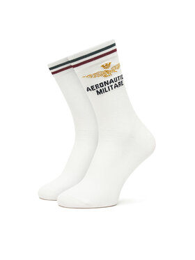 Aeronautica Militare Aeronautica Militare Muške visoke čarape 252CZ0012UL00499 Bijela