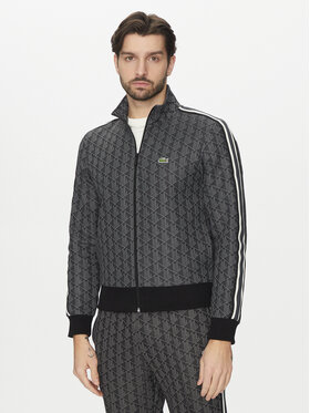 Lacoste Lacoste Bluza SH1368 Szary Regular Fit