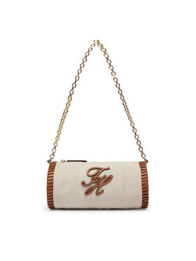 Tommy Hilfiger Tommy Hilfiger Rankinė Th Elev Summ Chain Bag Canvas AW0AW18635 Smėlio