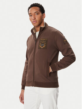 Aeronautica Militare Aeronautica Militare Bluza 262FE2136UF00662 Brązowy Regular Fit