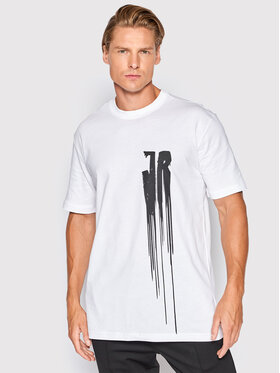 John Richmond John Richmond T-Shirt Over RMA22081TS Biały Regular Fit