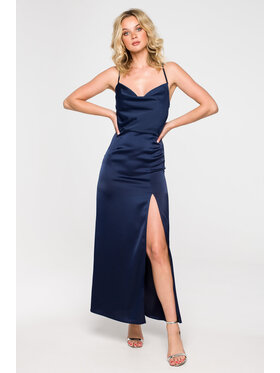 Makover Makover Abito da sera K155 Blu scuro Regular Fit