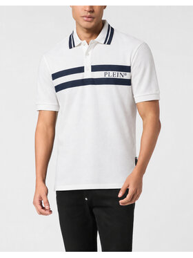 PHILIPP PLEIN PHILIPP PLEIN Polokošeľa 31305 Biela Slim Fit