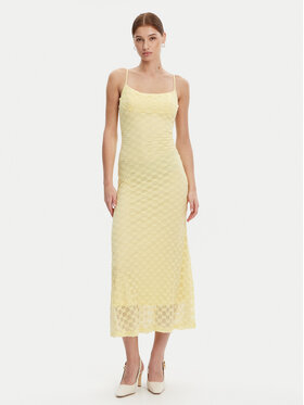 BARDOT BARDOT Kokteiļkleita 57998DB1 Dzeltens Regular Fit