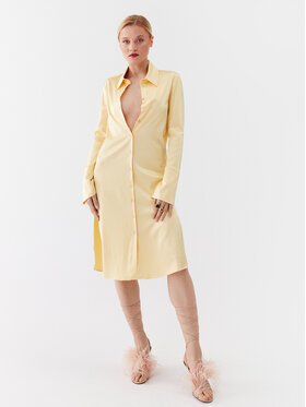 Patrizia Pepe Patrizia Pepe Vestito chemisier 2C1471/A051-Y433 Giallo Regular Fit