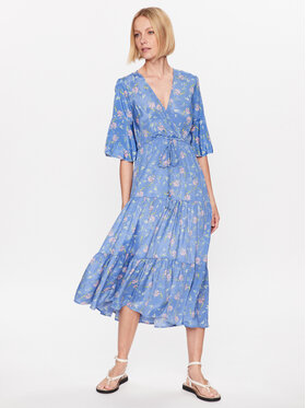 Iconique Iconique Ежедневна рокля IC23 139 Син Regular Fit
