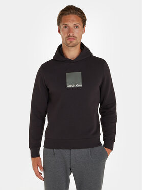 Calvin Klein Calvin Klein Sweatshirt Square Logo K10K111827 Noir Regular Fit