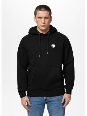 PITBULL PITBULL Bluza SMALL LOGO Czarny Regular Fit