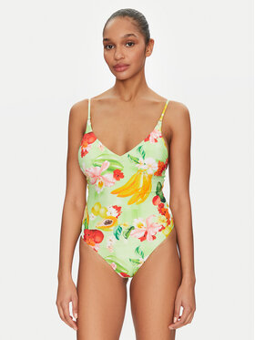 Seafolly Seafolly Kupaći kostim Tropique 11071-235 Zelena