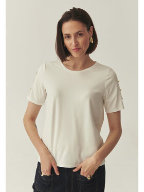 TATUUM Tatuum Blúzka VIRI Biela Classic Fit