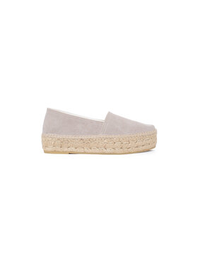 LA MAISON DE L’ESPADRILLE LA MAISON DE L’ESPADRILLE Espadryle 485LONA-6-TAUPE Beżowy